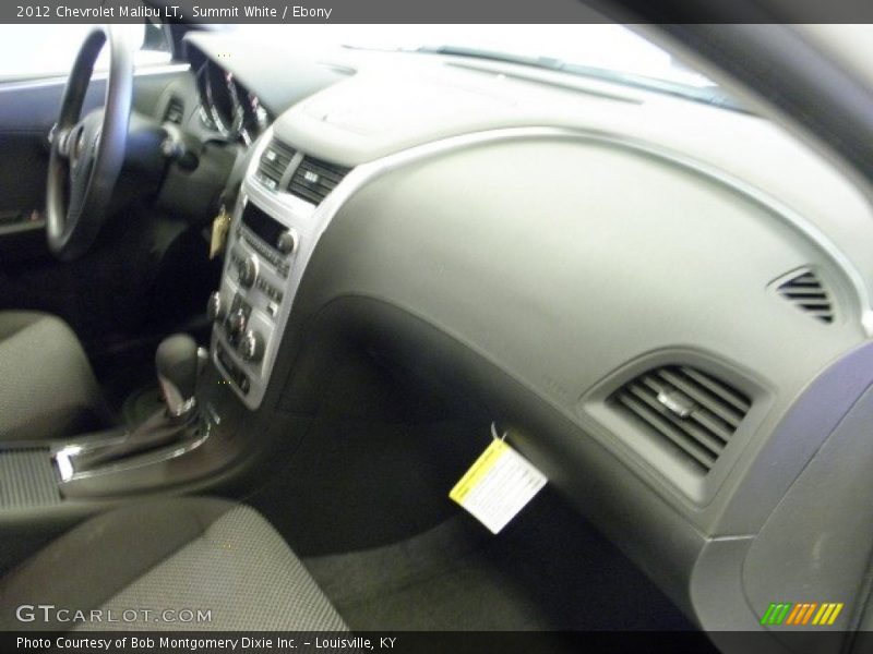 Summit White / Ebony 2012 Chevrolet Malibu LT