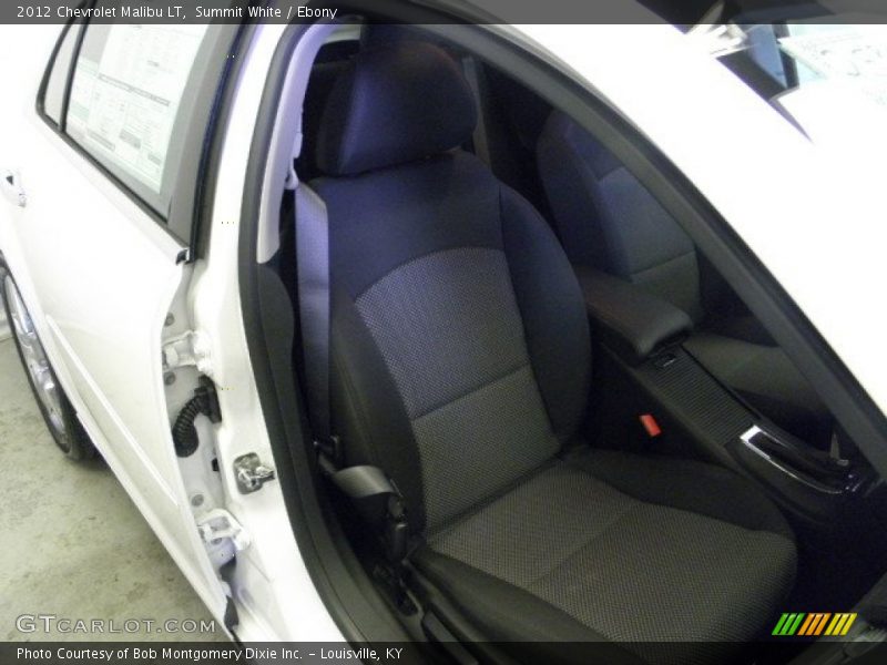 Summit White / Ebony 2012 Chevrolet Malibu LT