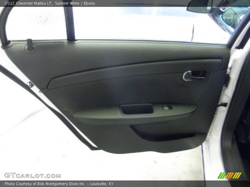 Summit White / Ebony 2012 Chevrolet Malibu LT