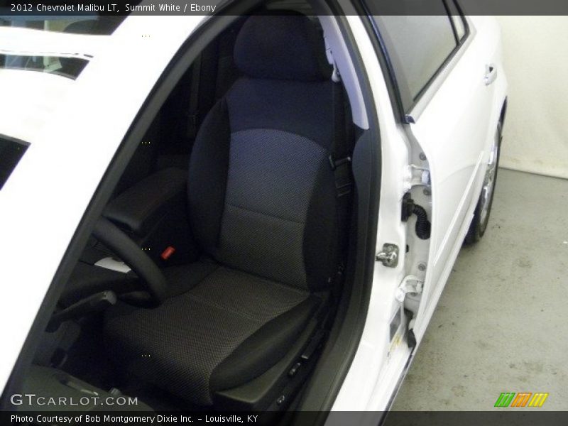 Summit White / Ebony 2012 Chevrolet Malibu LT