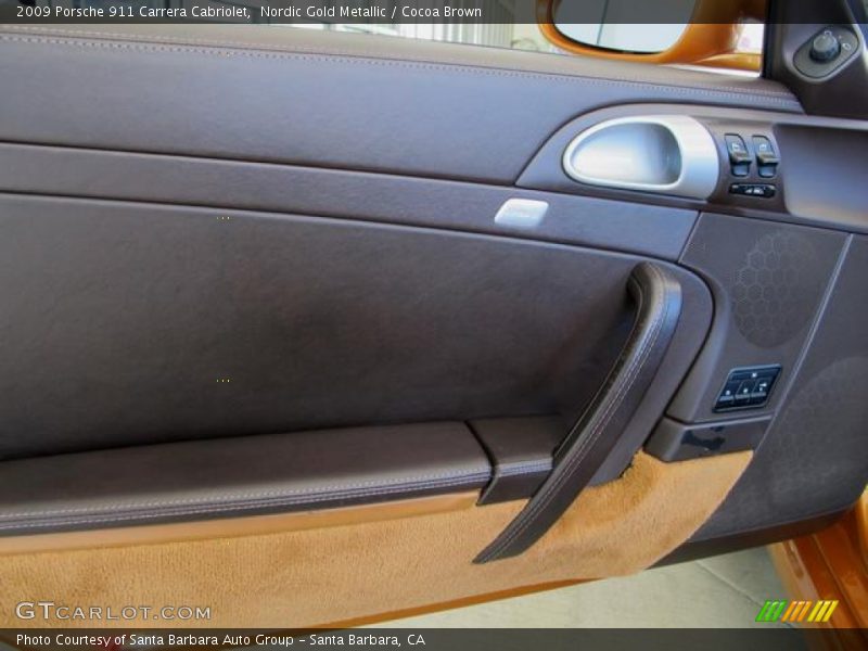 Door Panel of 2009 911 Carrera Cabriolet