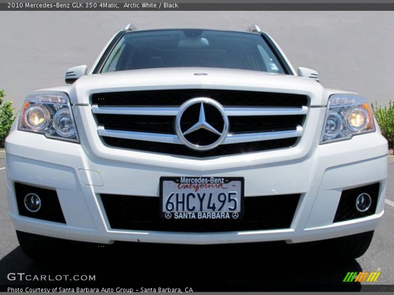 Arctic White / Black 2010 Mercedes-Benz GLK 350 4Matic