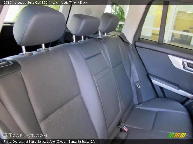 Arctic White / Black 2010 Mercedes-Benz GLK 350 4Matic