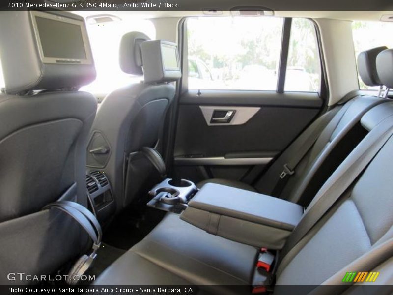 Arctic White / Black 2010 Mercedes-Benz GLK 350 4Matic