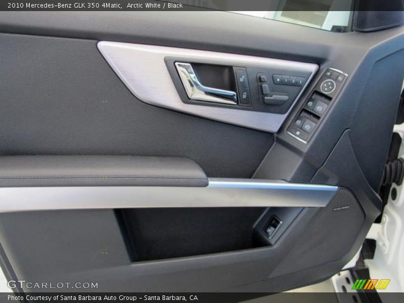 Arctic White / Black 2010 Mercedes-Benz GLK 350 4Matic