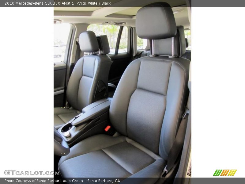 Arctic White / Black 2010 Mercedes-Benz GLK 350 4Matic