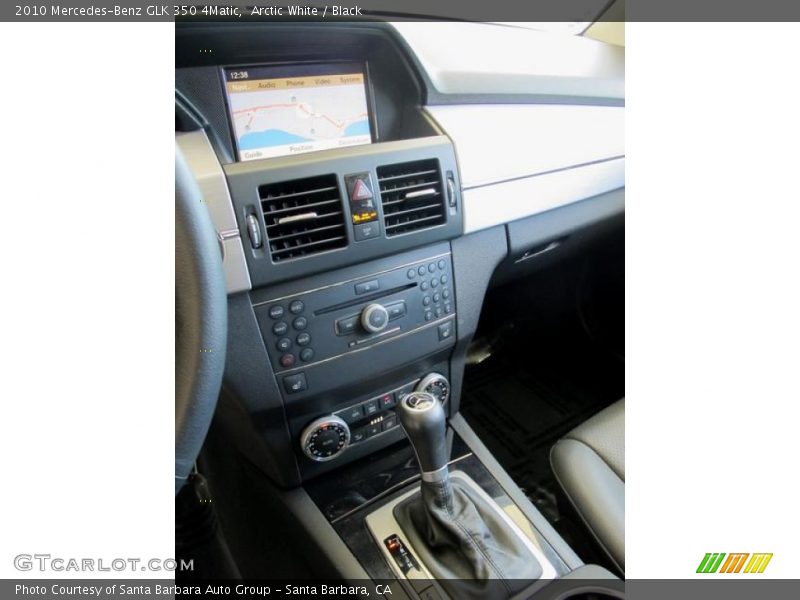 Arctic White / Black 2010 Mercedes-Benz GLK 350 4Matic