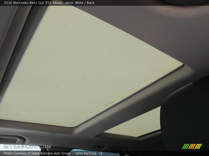 Arctic White / Black 2010 Mercedes-Benz GLK 350 4Matic