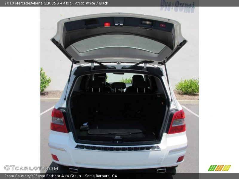 Arctic White / Black 2010 Mercedes-Benz GLK 350 4Matic