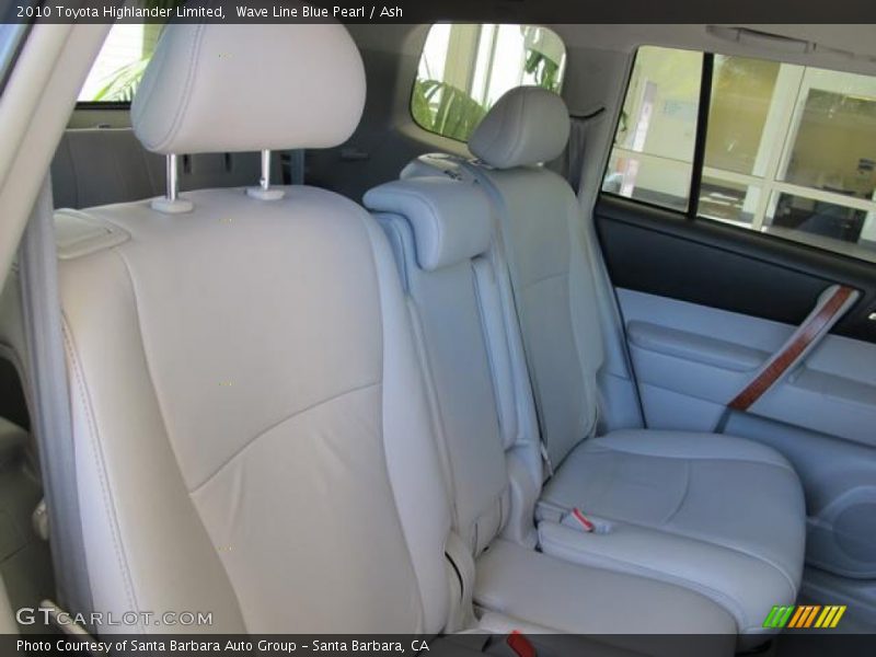Wave Line Blue Pearl / Ash 2010 Toyota Highlander Limited