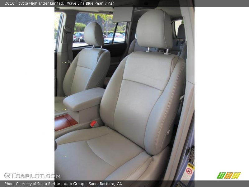 Wave Line Blue Pearl / Ash 2010 Toyota Highlander Limited