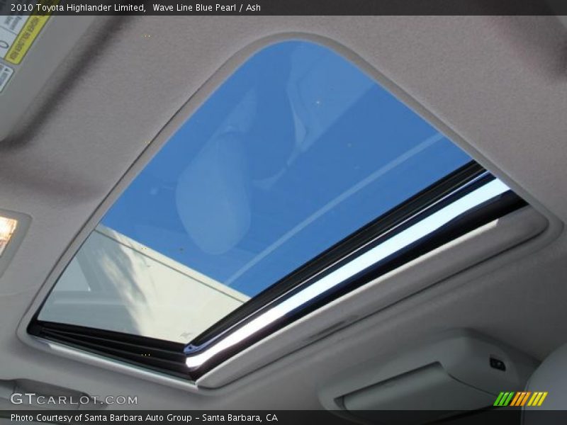 Wave Line Blue Pearl / Ash 2010 Toyota Highlander Limited