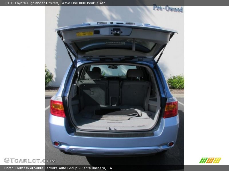 Wave Line Blue Pearl / Ash 2010 Toyota Highlander Limited