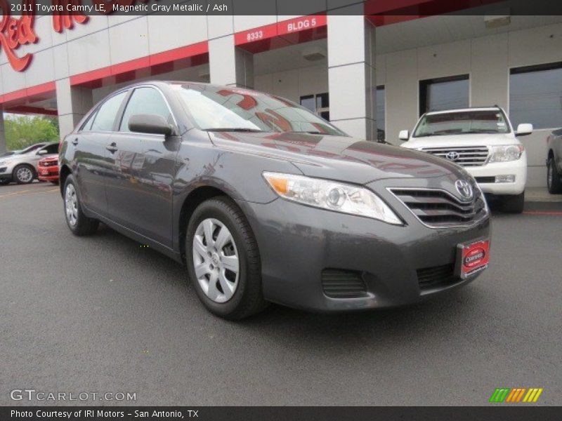 Magnetic Gray Metallic / Ash 2011 Toyota Camry LE