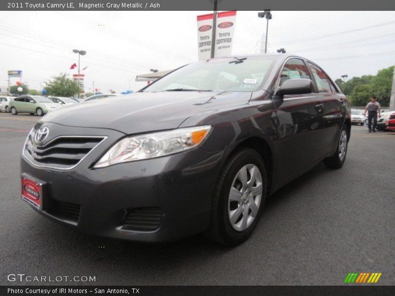 Magnetic Gray Metallic / Ash 2011 Toyota Camry LE