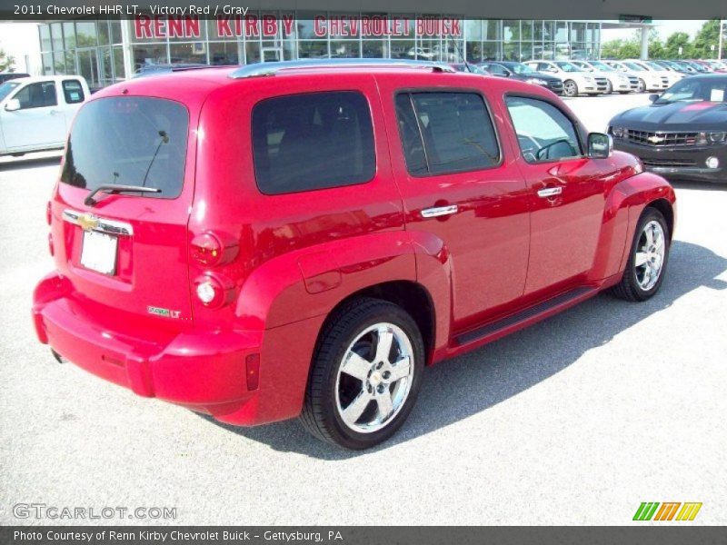 Victory Red / Gray 2011 Chevrolet HHR LT