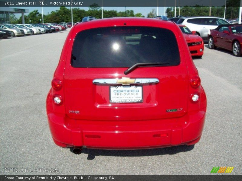 Victory Red / Gray 2011 Chevrolet HHR LT