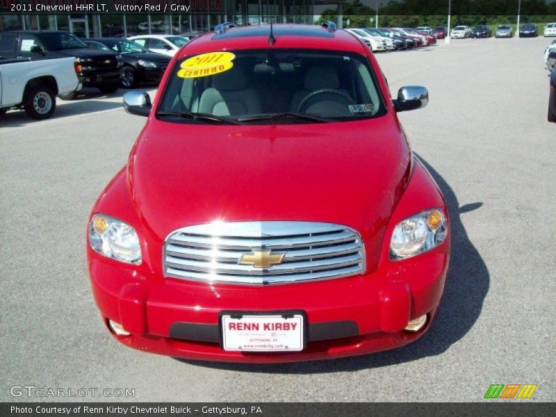 Victory Red / Gray 2011 Chevrolet HHR LT