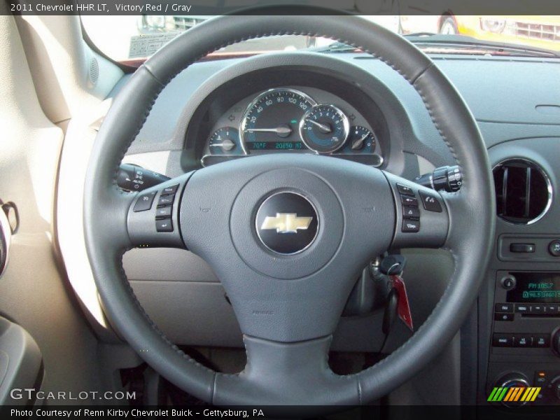 Victory Red / Gray 2011 Chevrolet HHR LT