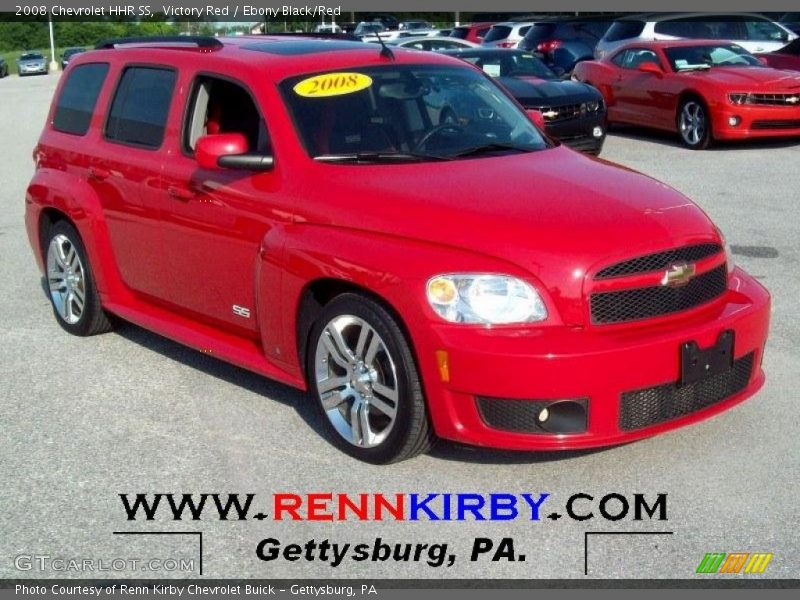 Victory Red / Ebony Black/Red 2008 Chevrolet HHR SS