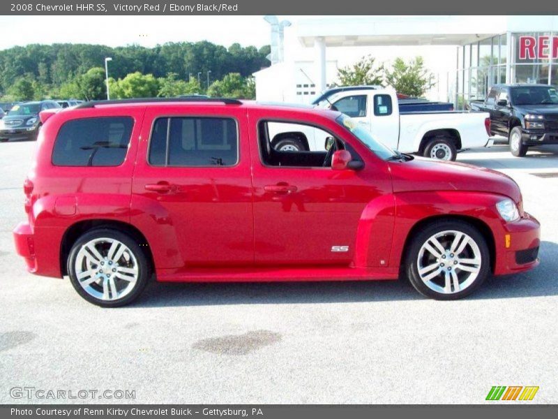 Victory Red / Ebony Black/Red 2008 Chevrolet HHR SS