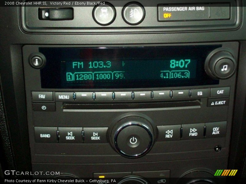 Audio System of 2008 HHR SS