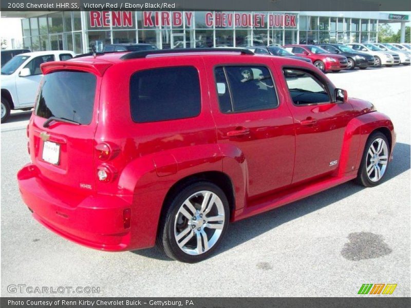 Victory Red / Ebony Black/Red 2008 Chevrolet HHR SS