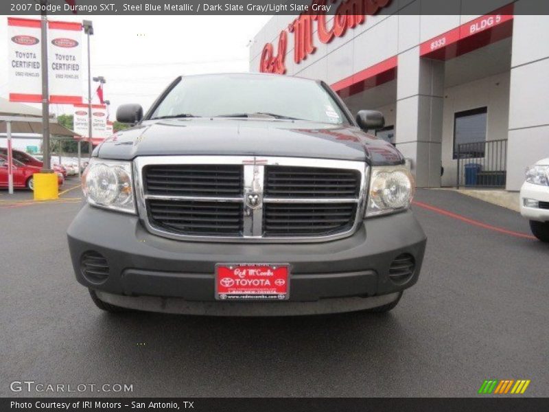 Steel Blue Metallic / Dark Slate Gray/Light Slate Gray 2007 Dodge Durango SXT