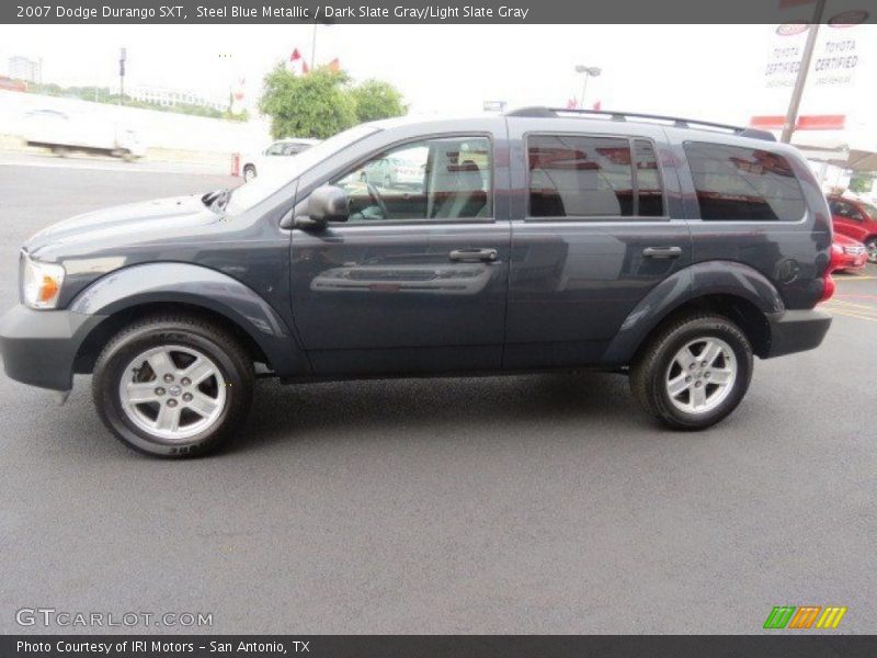 Steel Blue Metallic / Dark Slate Gray/Light Slate Gray 2007 Dodge Durango SXT