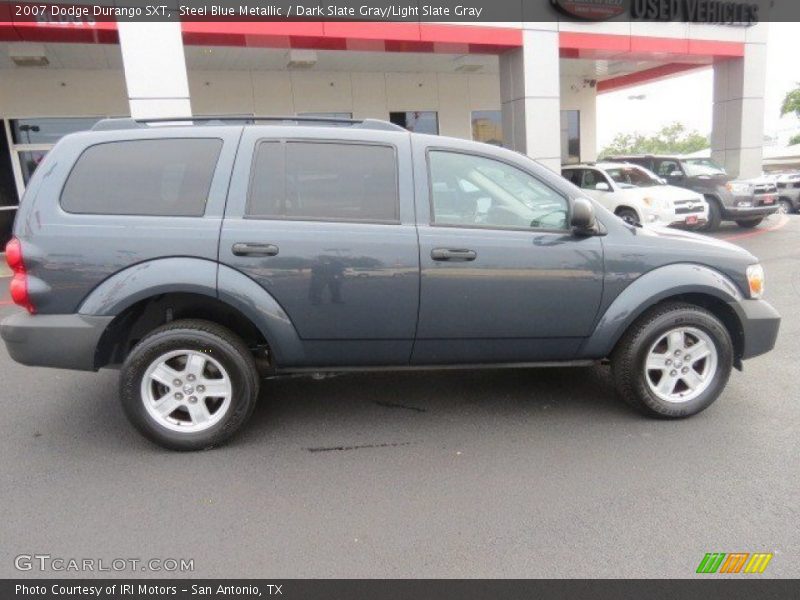 Steel Blue Metallic / Dark Slate Gray/Light Slate Gray 2007 Dodge Durango SXT