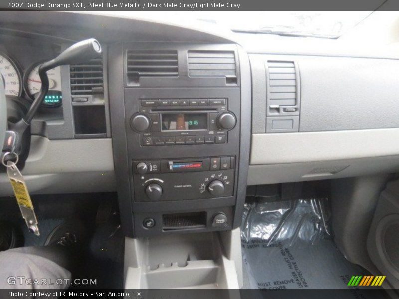 Steel Blue Metallic / Dark Slate Gray/Light Slate Gray 2007 Dodge Durango SXT