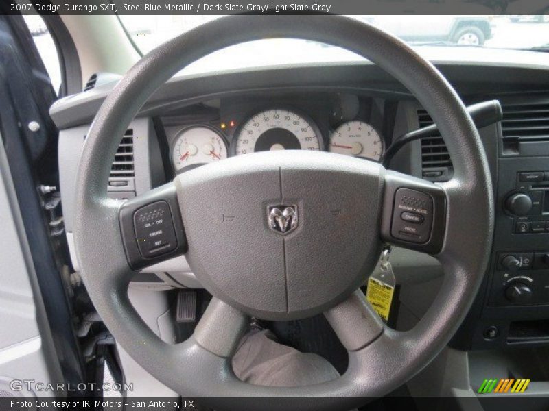 Steel Blue Metallic / Dark Slate Gray/Light Slate Gray 2007 Dodge Durango SXT