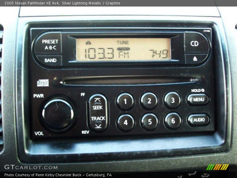 Silver Lightning Metallic / Graphite 2005 Nissan Pathfinder XE 4x4