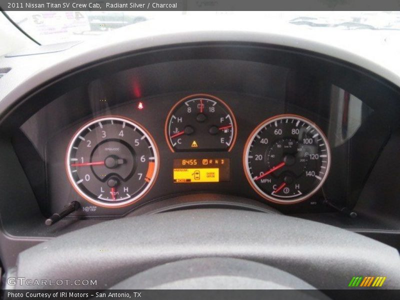 Radiant Silver / Charcoal 2011 Nissan Titan SV Crew Cab