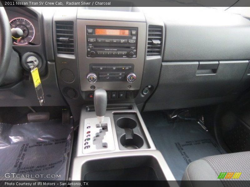 Radiant Silver / Charcoal 2011 Nissan Titan SV Crew Cab