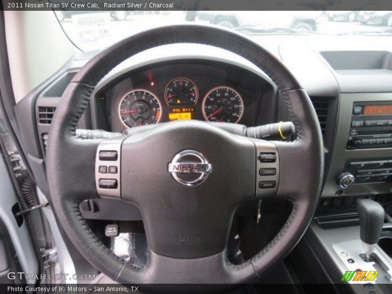 Radiant Silver / Charcoal 2011 Nissan Titan SV Crew Cab