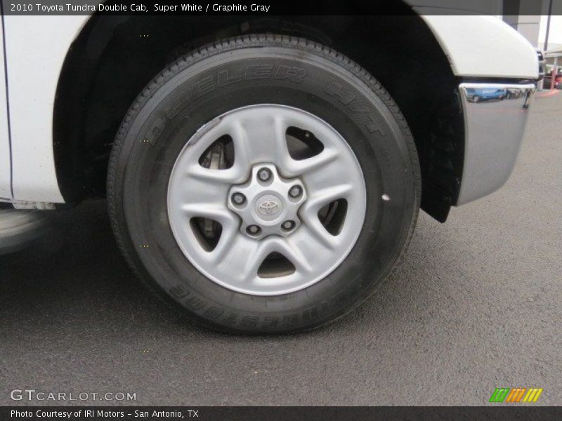 Super White / Graphite Gray 2010 Toyota Tundra Double Cab