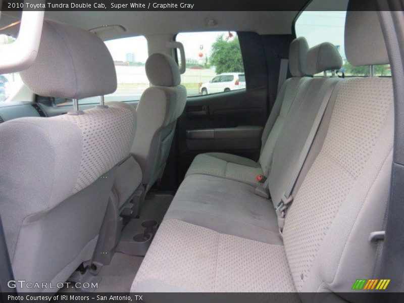 Super White / Graphite Gray 2010 Toyota Tundra Double Cab