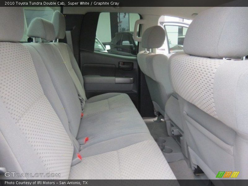 Super White / Graphite Gray 2010 Toyota Tundra Double Cab