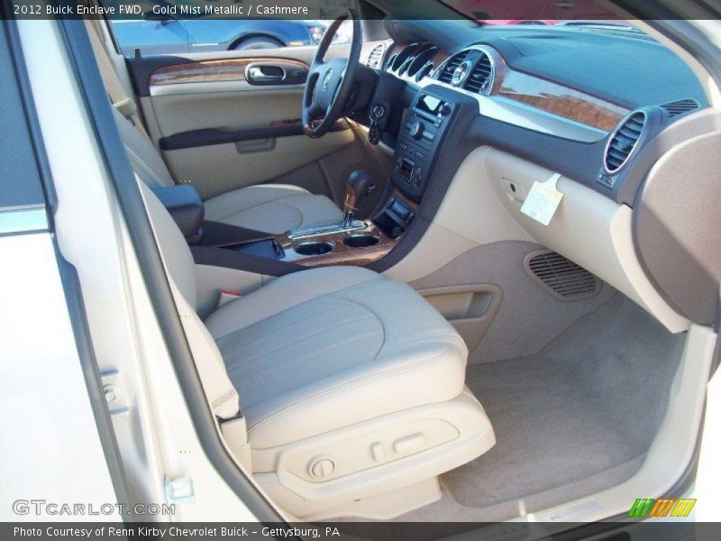 Gold Mist Metallic / Cashmere 2012 Buick Enclave FWD