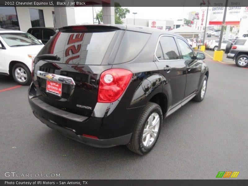 Black / Jet Black 2012 Chevrolet Equinox LS