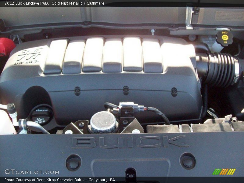Gold Mist Metallic / Cashmere 2012 Buick Enclave FWD