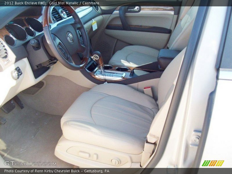 Gold Mist Metallic / Cashmere 2012 Buick Enclave FWD