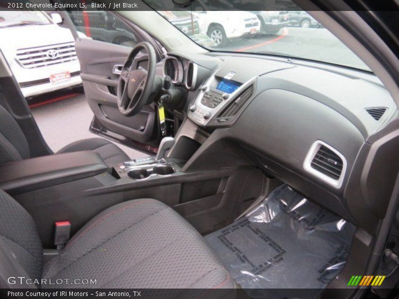 Black / Jet Black 2012 Chevrolet Equinox LS