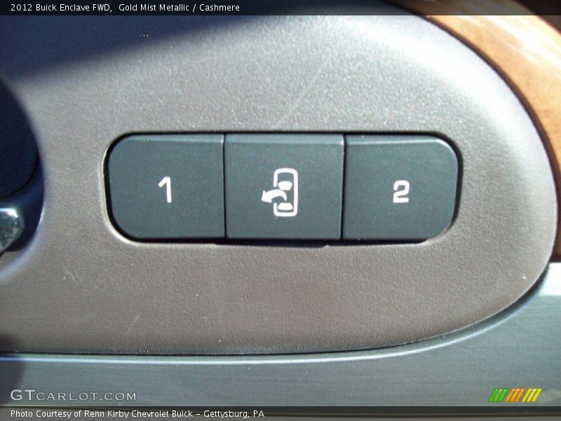 Gold Mist Metallic / Cashmere 2012 Buick Enclave FWD