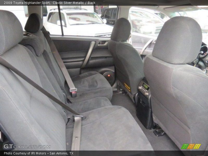 Classic Silver Metallic / Black 2009 Toyota Highlander Sport