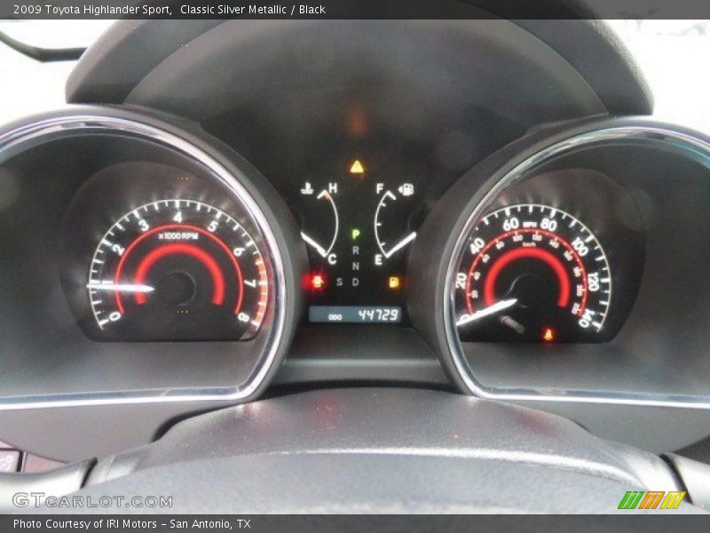 Classic Silver Metallic / Black 2009 Toyota Highlander Sport