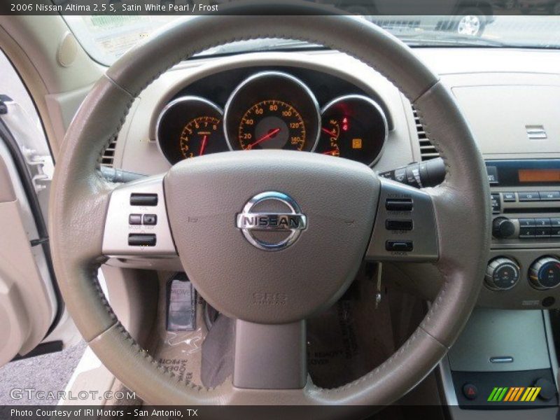 Satin White Pearl / Frost 2006 Nissan Altima 2.5 S