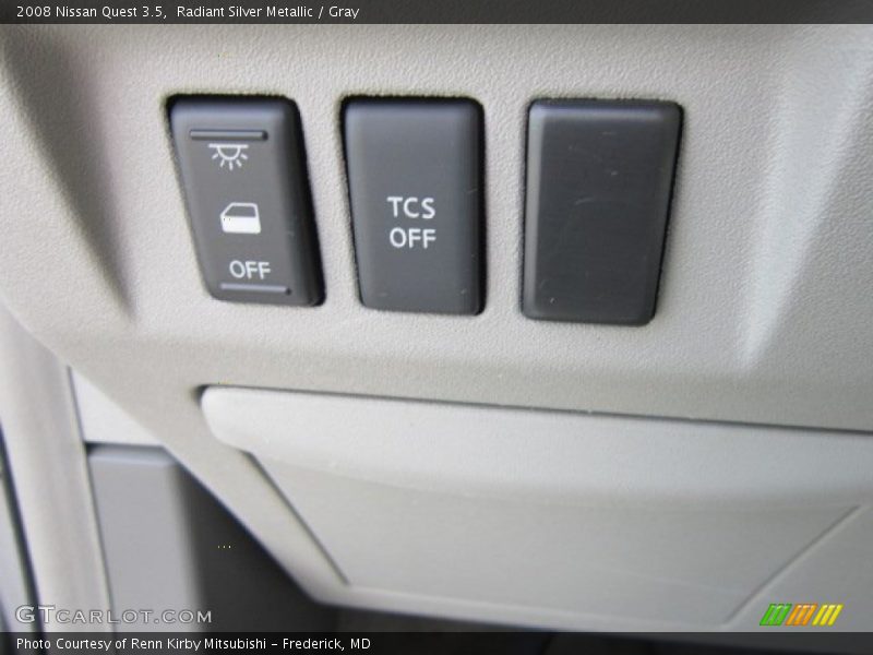 Radiant Silver Metallic / Gray 2008 Nissan Quest 3.5