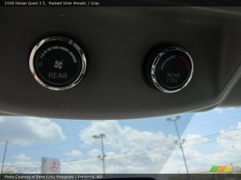 Radiant Silver Metallic / Gray 2008 Nissan Quest 3.5
